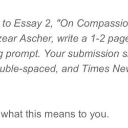 On compassion barbara lazear ascher