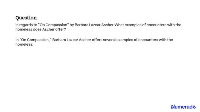 On compassion barbara lazear ascher