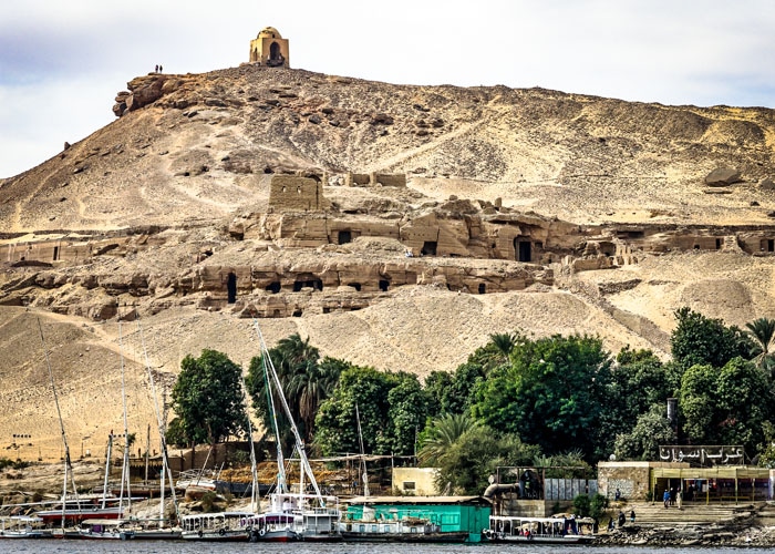 Nobles tombs aswan egypt