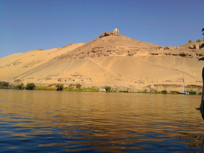 Tombs of the nobles in aswan