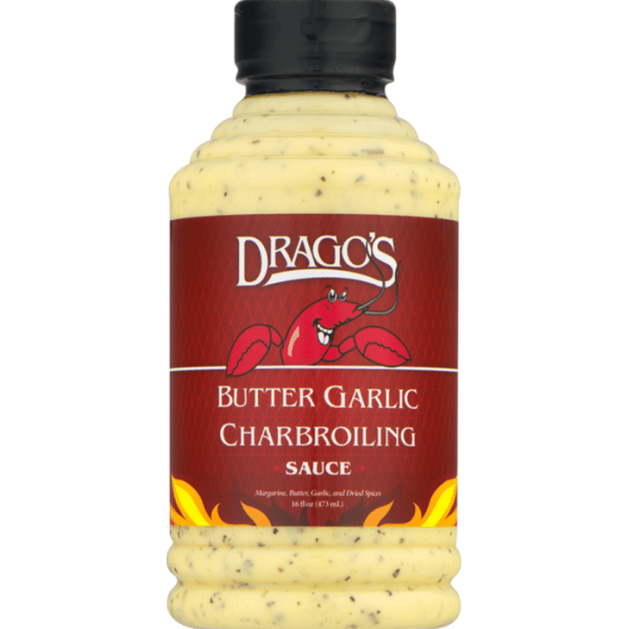 Dragos butter garlic charbroiling sauce