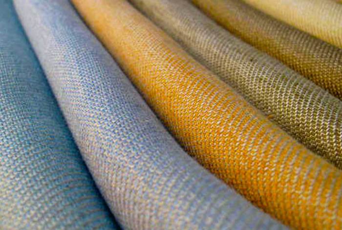 Fabric whose name is french for cloth