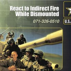 React to indirect fire while dismounted