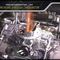 What is true about a carburetor backfire flame arrestor