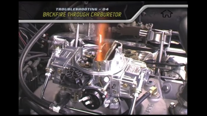 What is true about a carburetor backfire flame arrestor